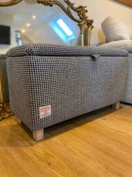 Harris Tweed Ottoman Available in Different Colours