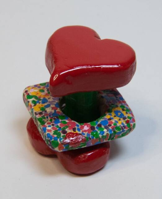 Heart & Captive Ring Carving