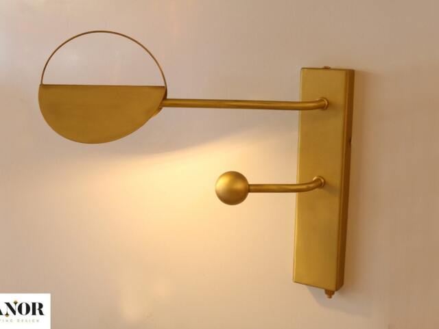 Wall Lighting - Brass Gold Lamp Vanity Light Fixture, Sconce - image 1
