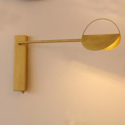 Wall Lighting - Brass Gold Lamp Vanity Light Fixture, Sconce - thumbnail 2