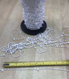 10 Metres Of 127mm - 5 Inch Vertical Blind Bottom Chain
