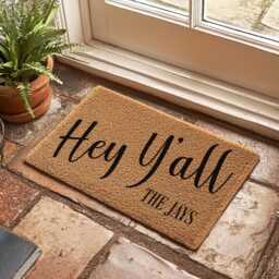 Heypersonalized Last Name Doormat With Est - [Your Name] Custom Welcome Mat New Home Housewarming Gift - thumbnail 2