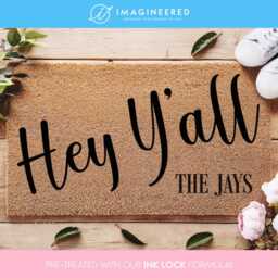 Heypersonalized Last Name Doormat With Est - [Your Name] Custom Welcome Mat New Home Housewarming Gift - thumbnail 4