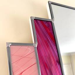 Art Deco Mirror Calypso - Pink Duo - thumbnail 4