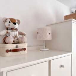 Daisy Flower Table Lamp Macrame Nursery Night Light - thumbnail 2