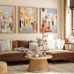 Set Of 3 Spain Posters, Vintage Spanish Aesthetic Prints, Travel Art, Floral Wall Art Poster, Tropical - thumbnail 3