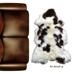 Faux Fur Sheepskin Rug - Plush Shag Area Rug, Animal Friendly - thumbnail 1