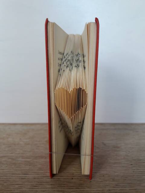Miniature Folded Heart, Very Rare Format - image 1