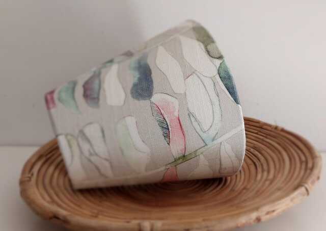 Voyage Maison Linen Colorful Leaves Candle Clip Lampshade - image 1