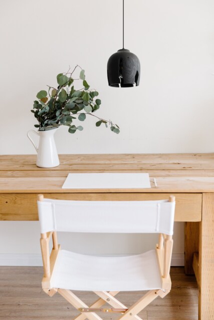 Black Pendant Light Rustic, Bedside Natural Chandelier Light, Hanging Lamp Shade Handmade - image 1