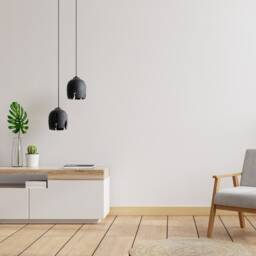 Black Pendant Light Rustic, Bedside Natural Chandelier Light, Hanging Lamp Shade Handmade - thumbnail 3