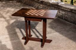 Chess Table With Drawer - thumbnail 1