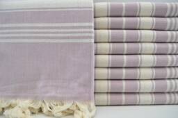 "Turkish Towel, Lilac Towel, Turkish Bath Towel, Bohemian Towel, Soft Towel, 40""x70"