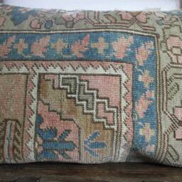 4060cm - 1624In Handwoven Vintage Carpet Cover - Unique Pillow Covers - thumbnail 2