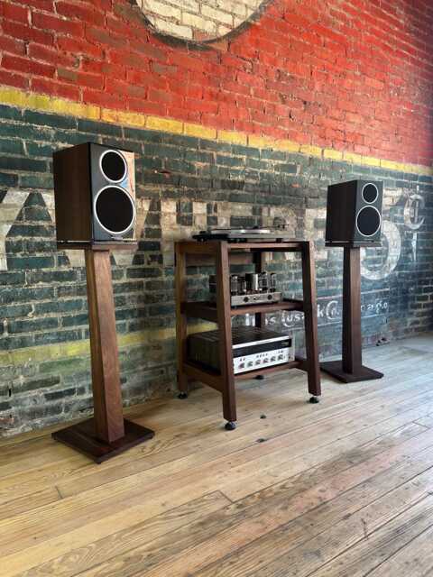 Audio Rack/Equipment Stand Solid Hardwood Completely Customizable - image 1