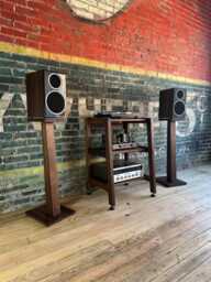 Audio Rack/Equipment Stand Solid Hardwood Completely Customizable - thumbnail 1