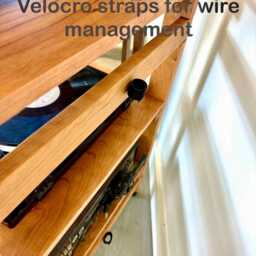 Audio Rack/Equipment Stand Solid Hardwood Completely Customizable - thumbnail 4