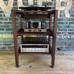 Audio Rack/Equipment Stand Solid Hardwood Completely Customizable - thumbnail 3
