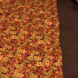 Glittering Fall Foliage Pillow Blanket - thumbnail 4