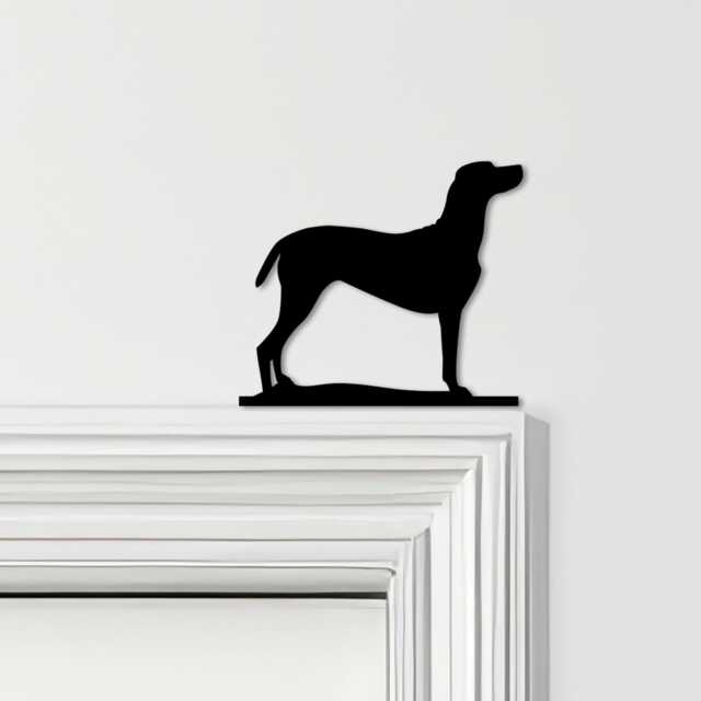 Door Topper Vizsla Dog Various Colours Top Of Decorative Sign - Sign, Novelty Wall Decor, Frame Art, Art - image 1