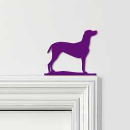 Door Topper Vizsla Dog Various Colours Top Of Decorative Sign - Sign, Novelty Wall Decor, Frame Art, Art - thumbnail 4