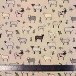 Custom Roman Blind - Emma Lawrence Wandering Wool Linen , Made To Measure Window Treatment - thumbnail 3