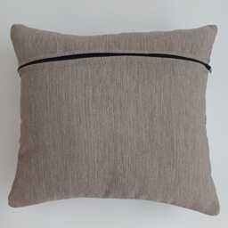 Afghan Handmade Cushion Cover, Decorative Throw Pillow, Kilim Rug Cover 16''x16''/44x39 cm - thumbnail 4