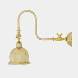 Apia Vintage Swivel Brass Picture Wall Light 12.5 - thumbnail 2