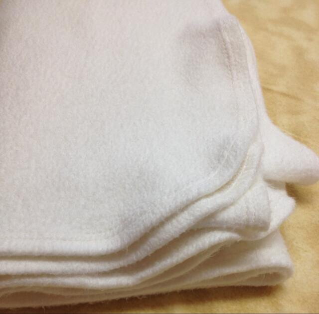 Baby Blanket, Bamboo Hemp Fleece, 40x40 - image 1