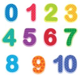 Preschool Number Decals 0-10, Baby & Toddler Wall Stickers - #1296-17 - thumbnail 2