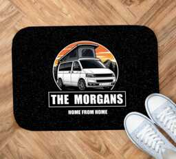 Personalised Campervan Decor Door Mat - Indoor 44cm X 32cm Cvb02 - thumbnail 1