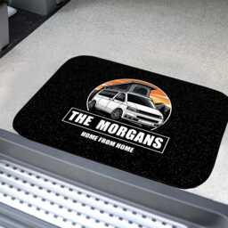 Personalised Campervan Decor Door Mat - Indoor 44cm X 32cm Cvb02 - thumbnail 2