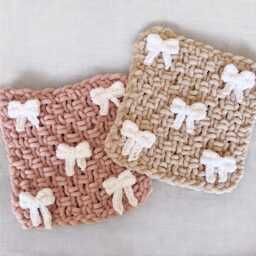 Baby Girl Comforter - Pink Lovey Soft Chenille Security Blanket First New Gift UK - thumbnail 2