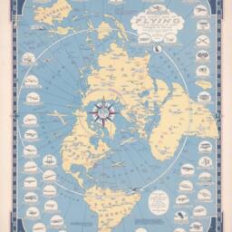 Vintage Story Map Of Flying Antique Aviation Art Print - thumbnail 3