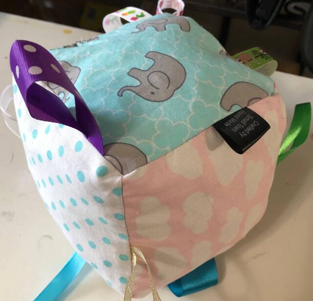 Ribbon Baby Blocks - image 1