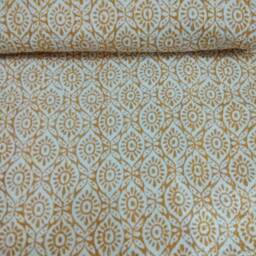 Handmade Kantha Quilt Indian Block Print Cotton Bed Cover - thumbnail 3