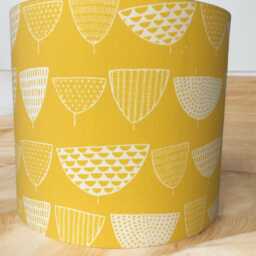 Colourful Yellow Allsorts Design Drum Lampshade/Pendant Shade. 20cm, 30cm & 40cm, Decor, Lamp - thumbnail 4