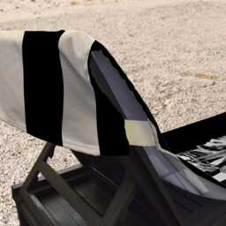 Newcastle - Player Montage Black Football Sunbed Towel With Pockets - thumbnail 4