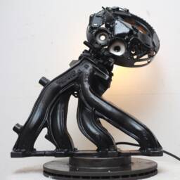 "Industrial Lamp ""The Black Octopus" - thumbnail 2