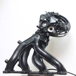 "Industrial Lamp ""The Black Octopus" - thumbnail 4