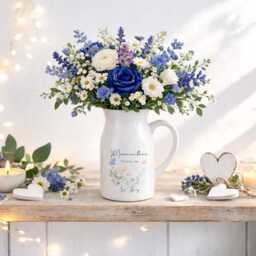 Personalised Vase For Nanny, Mothers Day, Gift For Mum, Her, Nanny Gift, Ceramic Vase, Mugs, Cushion - thumbnail 2