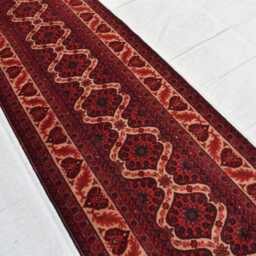 3??10 Ft Handmade Afghan Runner Rug, Boho Home Decor - thumbnail 4