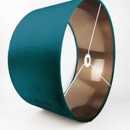 Teal Blue Velvet Cushion Covers - Soft Matt Size Choice, Square & Lumbar Pillows - thumbnail 3