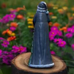 Fantasy Santa Claus Sculpture Concrete Statue Stone Holiday Decoration Christmas Ornament Winter Figurine Lover Gift - thumbnail 4