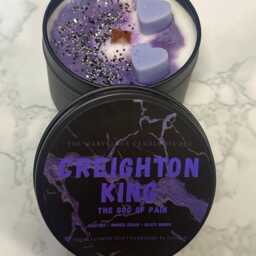 Creighton King Candle - Legacy Of Gods Series By Rina Kent God Of Pain Dark Romance Booktok Merch Bookish Gift - thumbnail 3