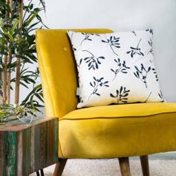 "Celina Digby?? Designer Luxury Soft Touch Velvet Cushion Cover Pillow, Opulent Christmas Design Square 45x45cm, 18""x18" - thumbnail 1