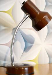 Vintage 1970S Brown Table Lamp - thumbnail 1