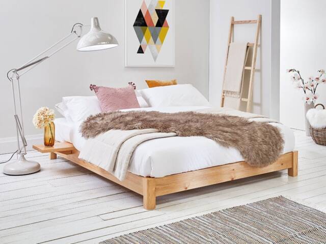 Low Platform - Space Saver Wooden Bed Frame By Get Laid Beds - image 1