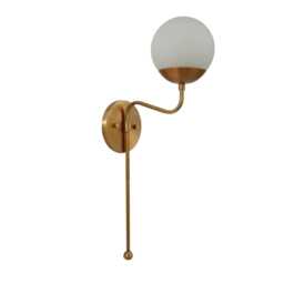 Elegance Raw Brass Wall Lamp Illuminating - Mid Century Antique Finish Bedroom Lights Vanity Lamps For Your - thumbnail 3
