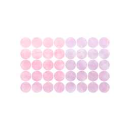 Watercolor Polka Dot Wall Stickers Pink & Purple Nursery Decor - thumbnail 2